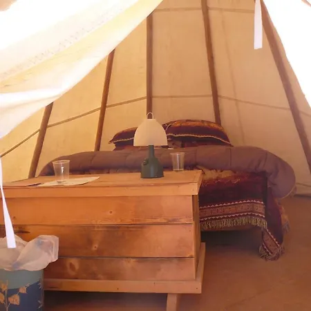 Luxusní stan Alpaka-tipi-park Bad Salzungen